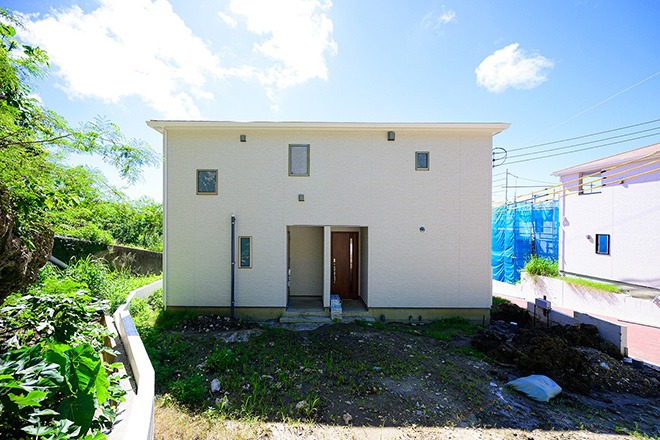 The road to completion KOMOREBI UMIKAJI Villa 南城市知念知名